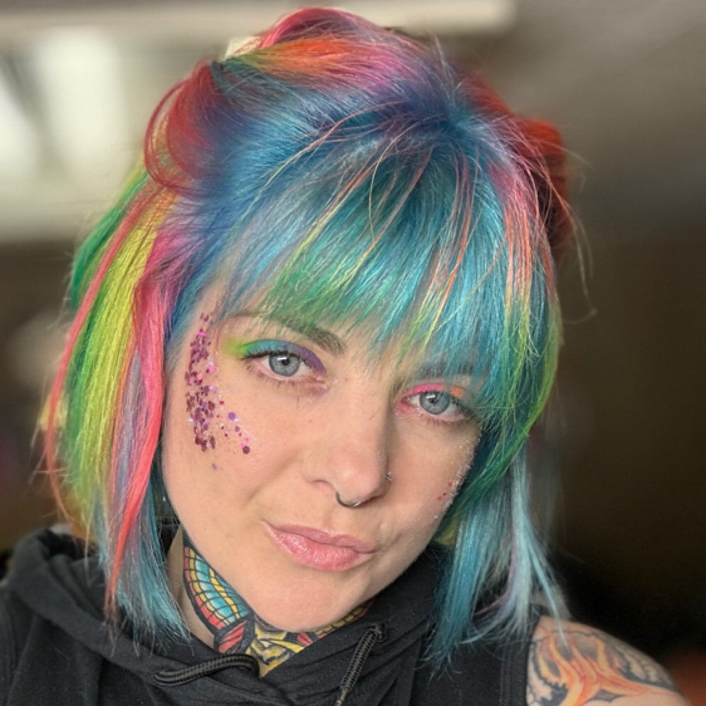 Jes Goss at Octofinity Salon in Waynesville, NC