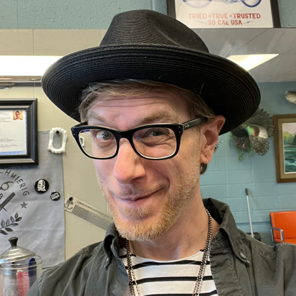 Ray Friend at The Brentwood Barbershop in Springfield, MO