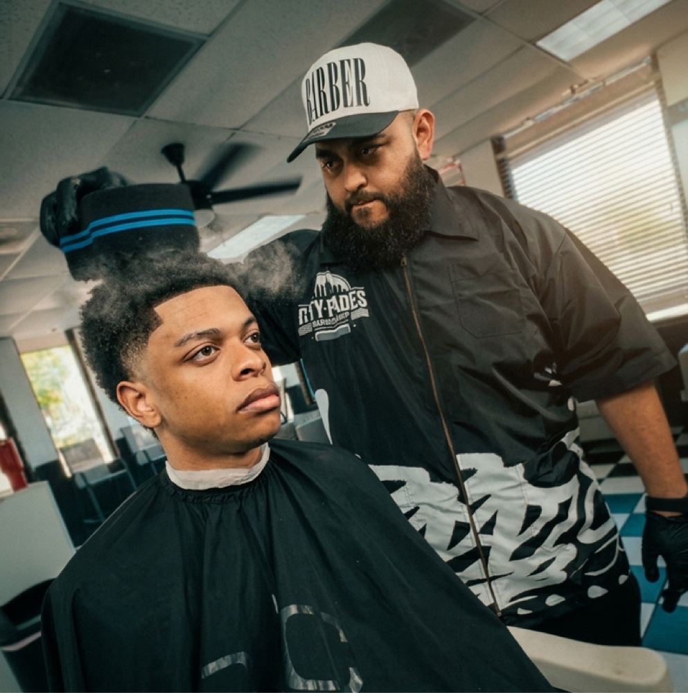 Tito The barber at CITY FADES BARBERSHOP in altamonte springs, FL