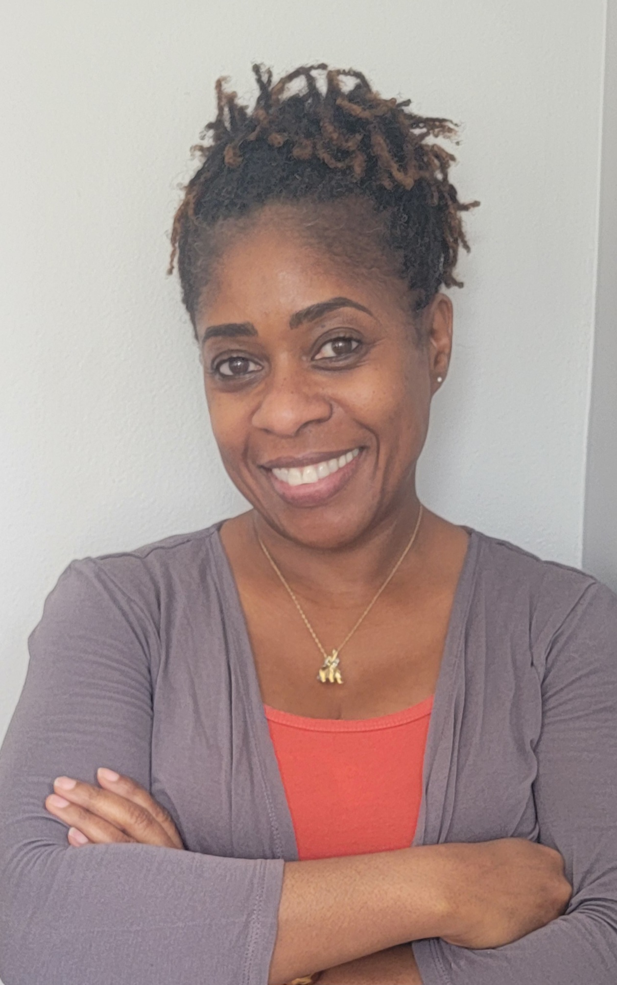 Felicia Simmons at Natural beauty Lounge in Laurel, MD