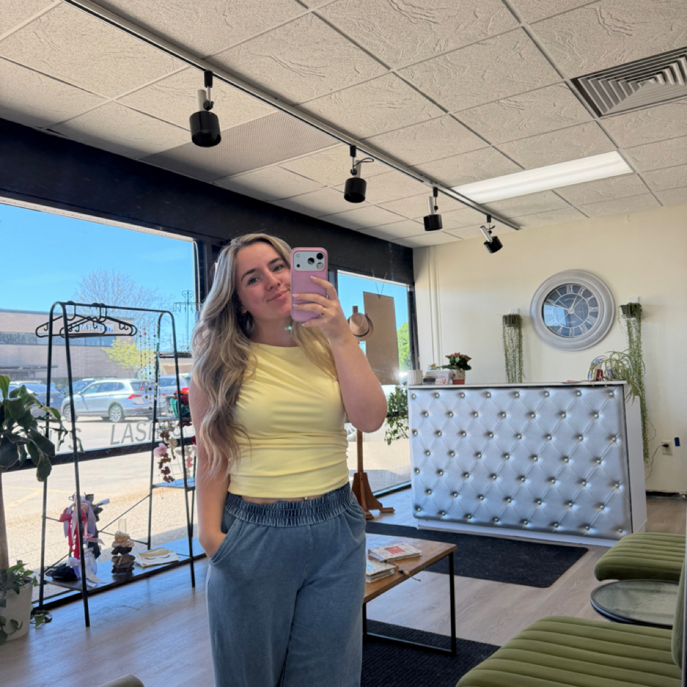Maddie Rudnitzki at Maddie’s Beauty Boutique in janesville, WI