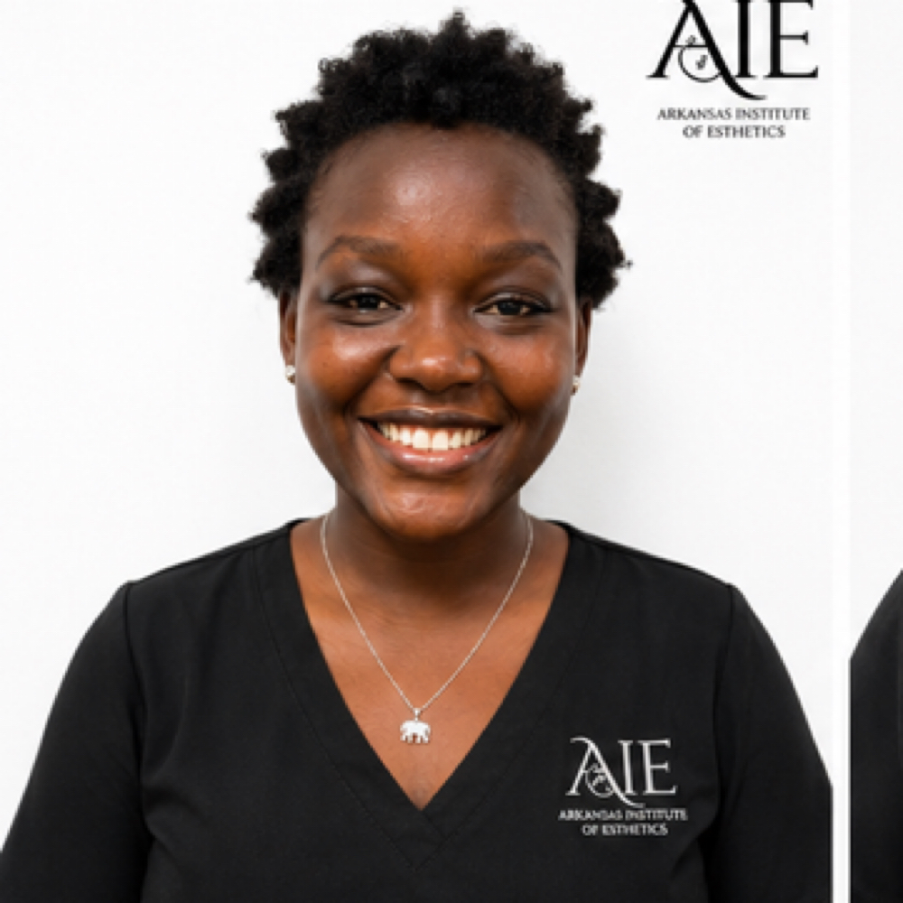 Zasha Hatter at Arkansas Institute of Esthetics in Little Rock, AR