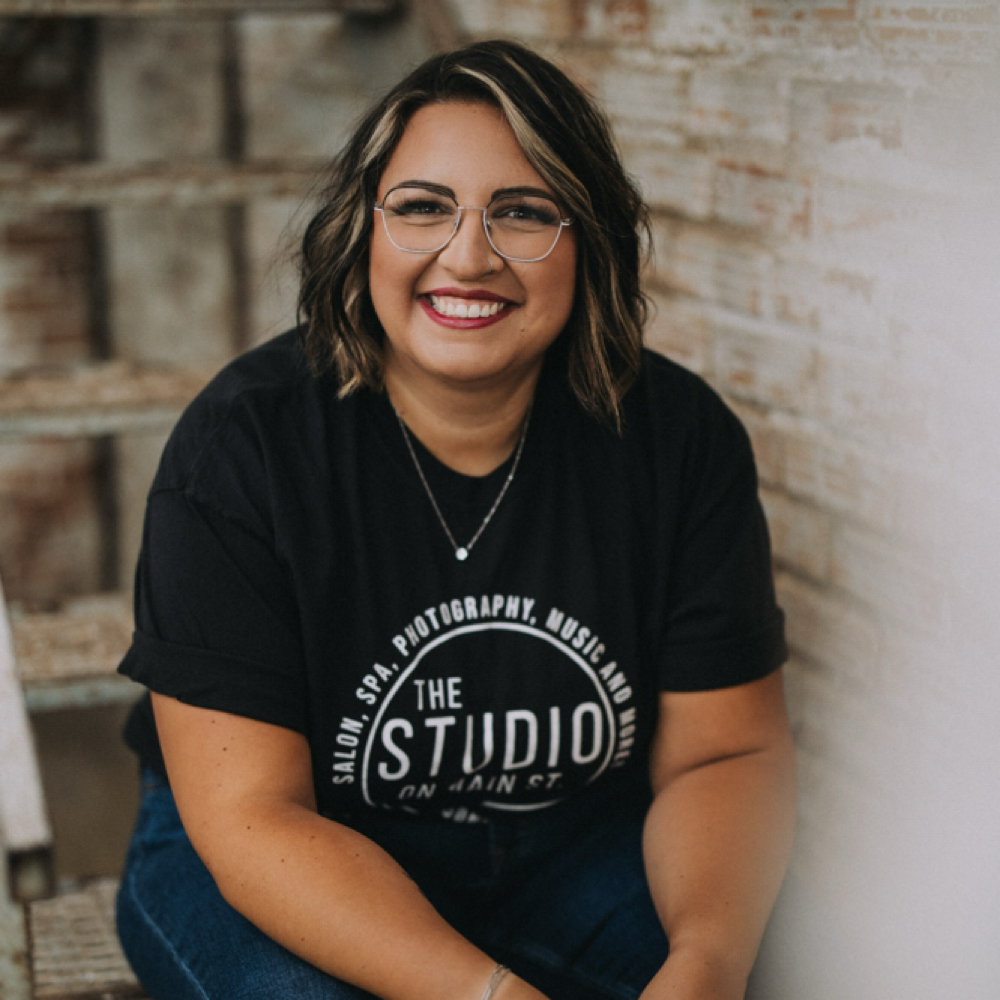 Jessica Martens at The Studio on Main St. in Hills, MN