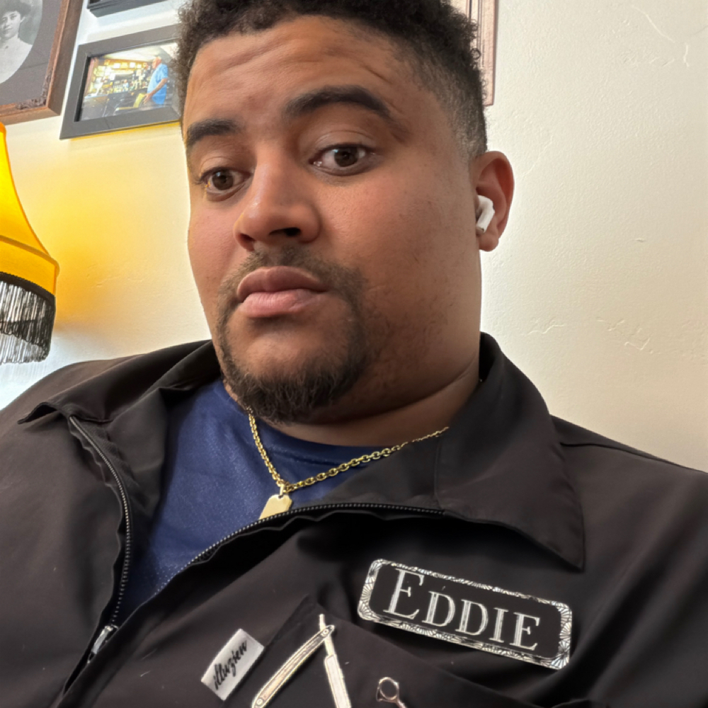 Eddie Hernandez at Dave's Barber Shop OF South Jordan in South Jordan, UT