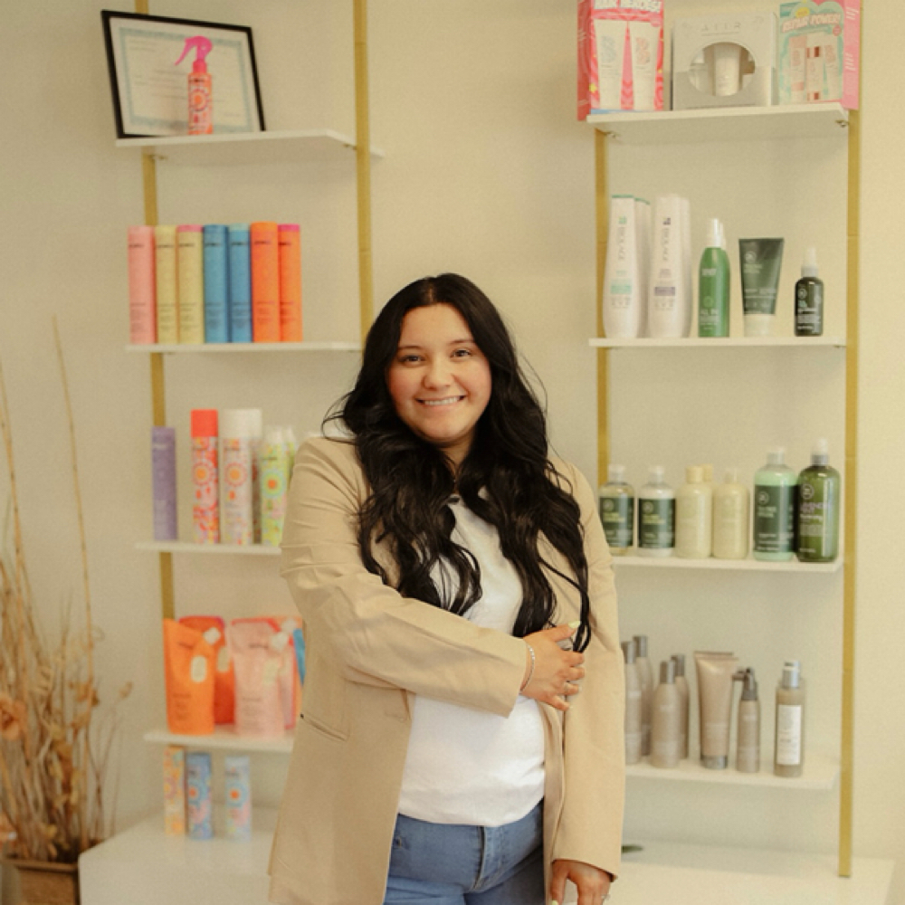 Haylee Young at Couture hair and day spa in Rock Falls, IL