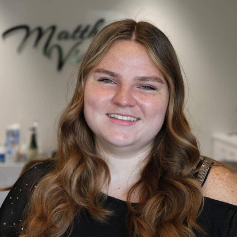 Erin Hollinghurst at Matthew Vincent Hair Studio in Denville, NJ