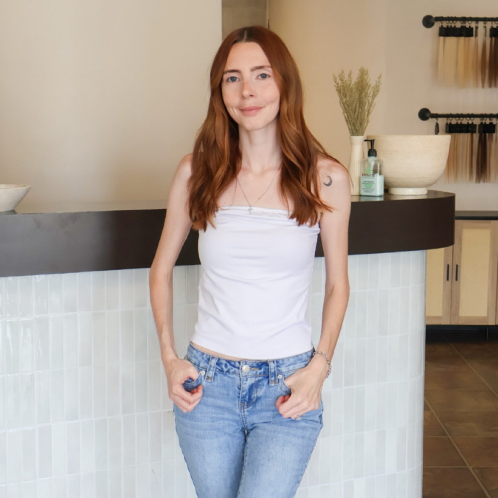 Harley Jensen at The Grove Salon Co. in Rocklin, CA