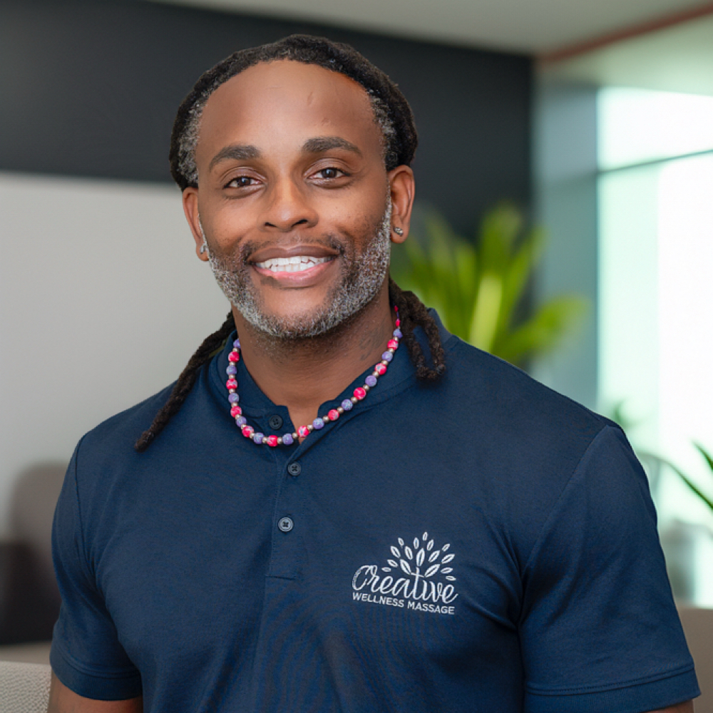 RaShaun Spencer at Creative Wellness Massage in Cincinnati, OH