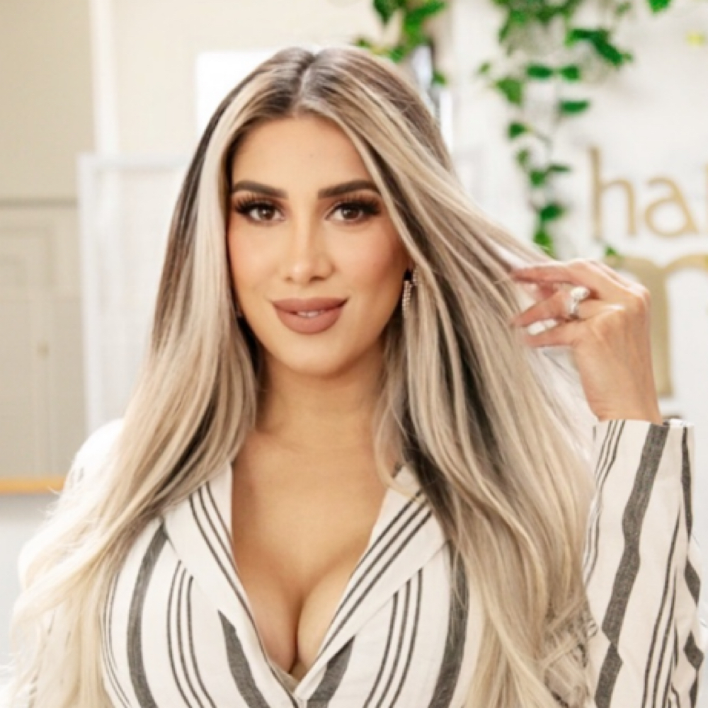 Monica Briseno at Hair By Moni Studios in Signal Hill, CA