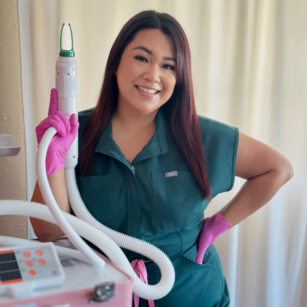 Emily Ruiz at The Vanity Aesthetics in Spring Branch, TX