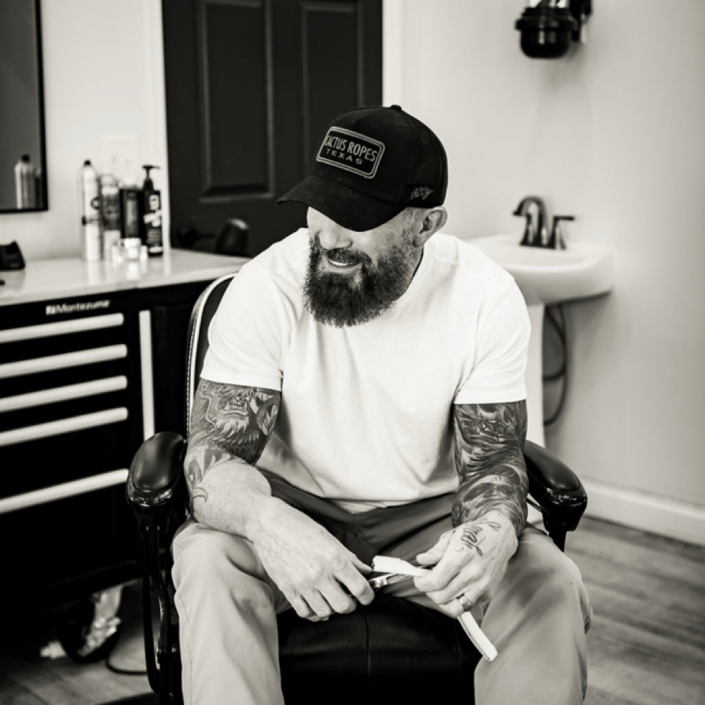 Roger Diskey at Foils To Fades Studio in Hamilton, OH