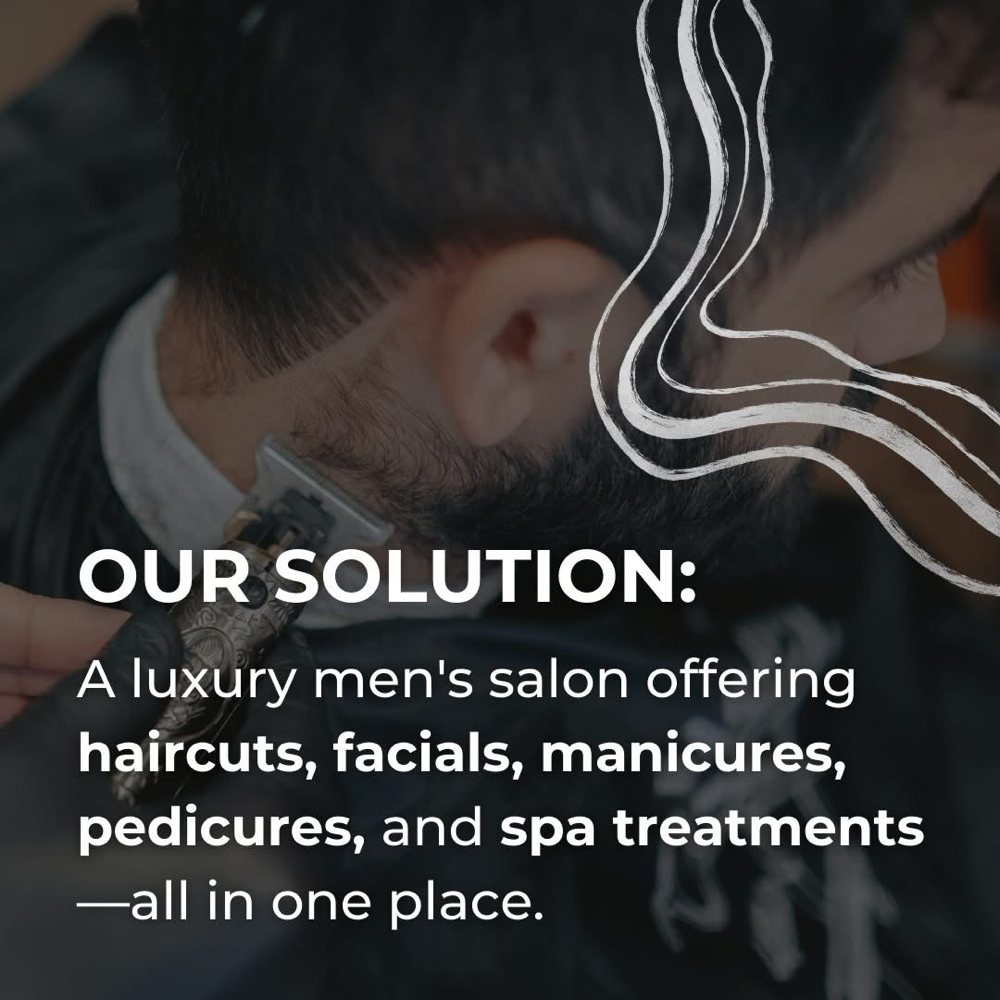 HIS Receptionist Front Desk at HIS Palace Men's Grooming in Blaine, MN