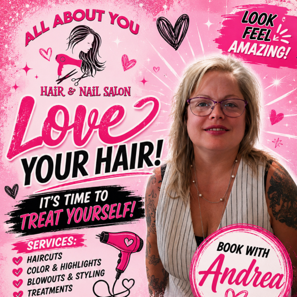 Andrea Collier at All About You Hair and Nail Salon in Pensacola, FL