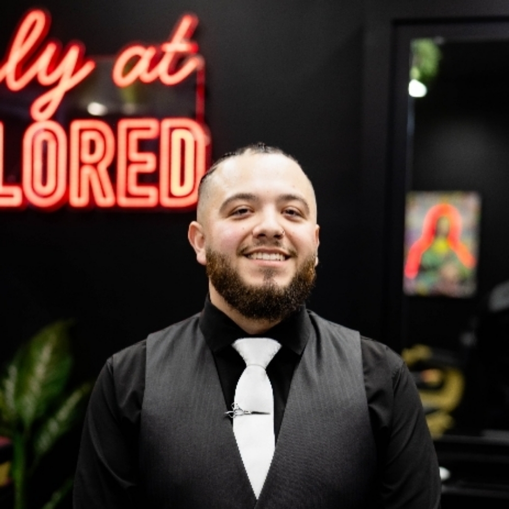 Stephen Pitcher at Tailored Barber Co. in Roy, UT