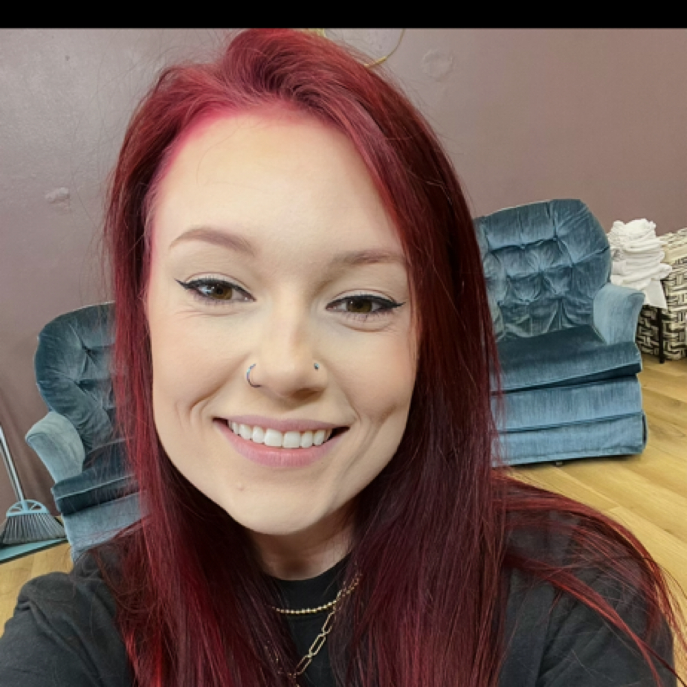Ciara Rhode at Foil And Fade Modern Hair Studio in Oneida, TN