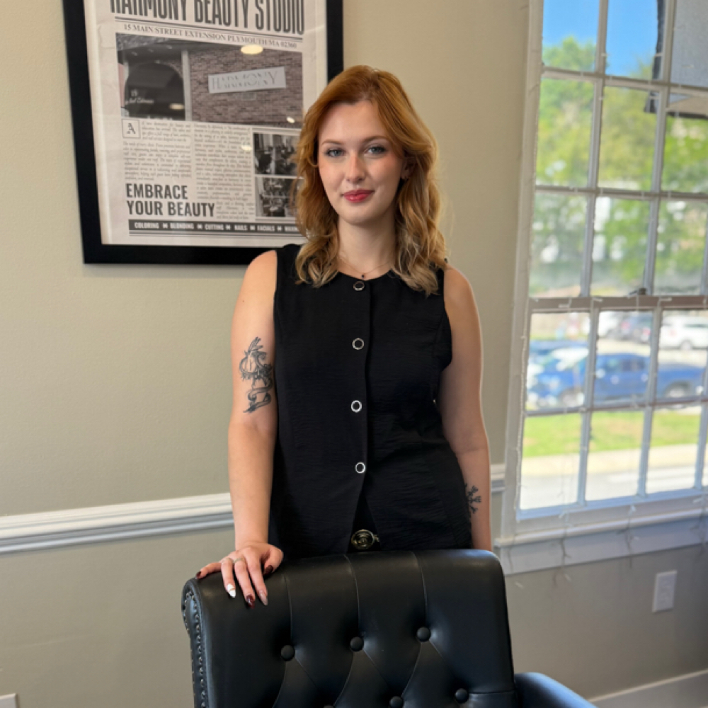 Makayla Martin at Harmony Beauty Studio in Plymouth, MA