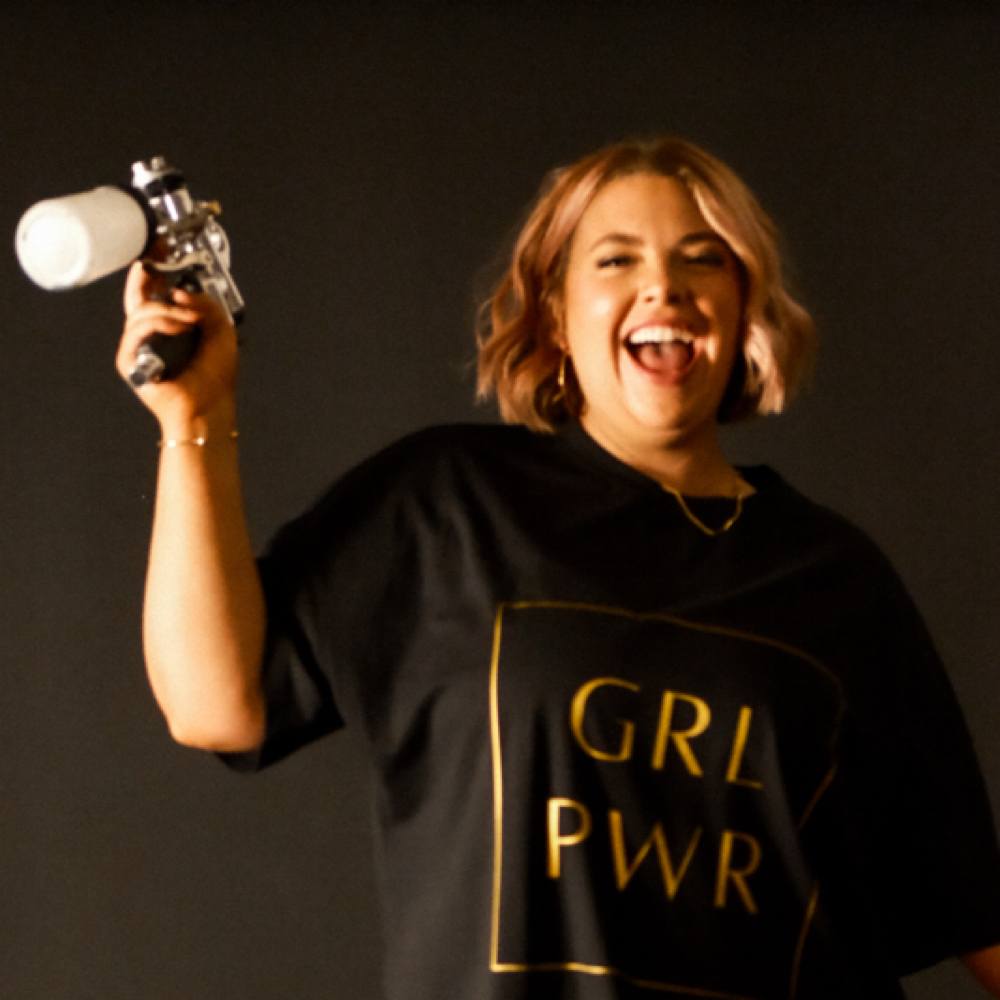 Tarah McNeice at Shade Sunless Tans in Vancouver, WA