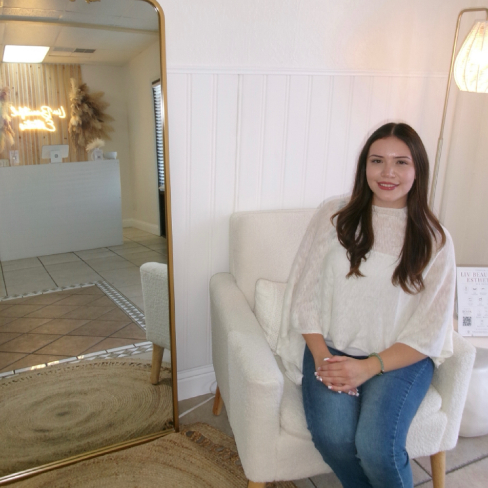 Cassandra Saltos at Liv Beautiful Esthetics in CA, CA