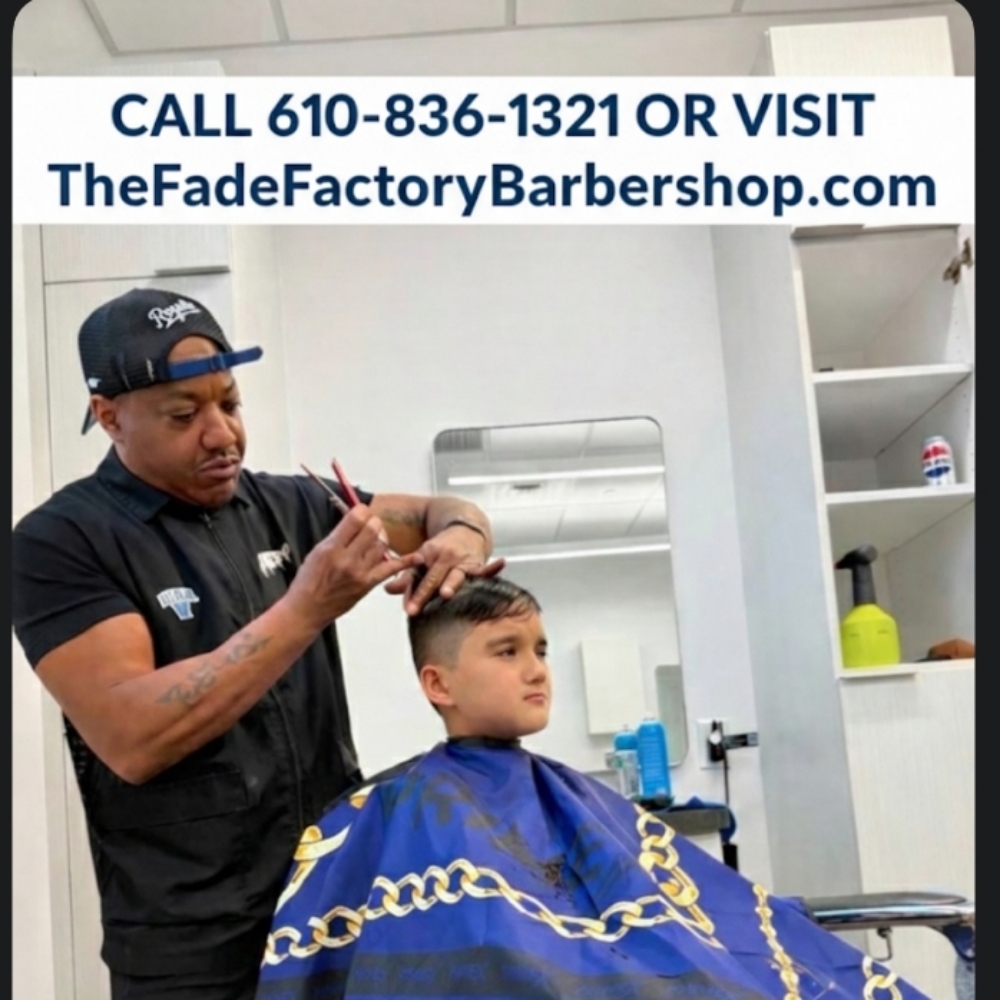 Big Jeff H at The Fade Factory Barbershop Chalfont in Chalfont, PA