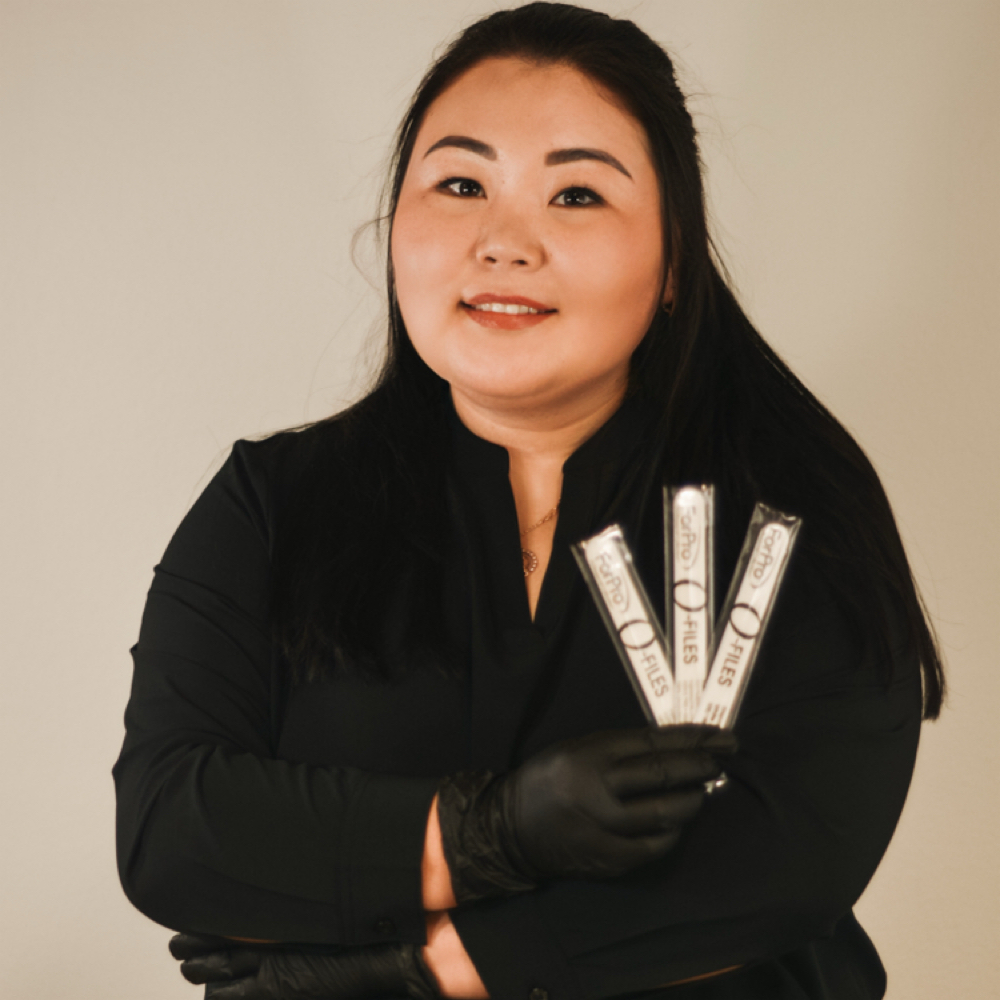 Anya Ochirova at Nail Clinique in Mission, KS