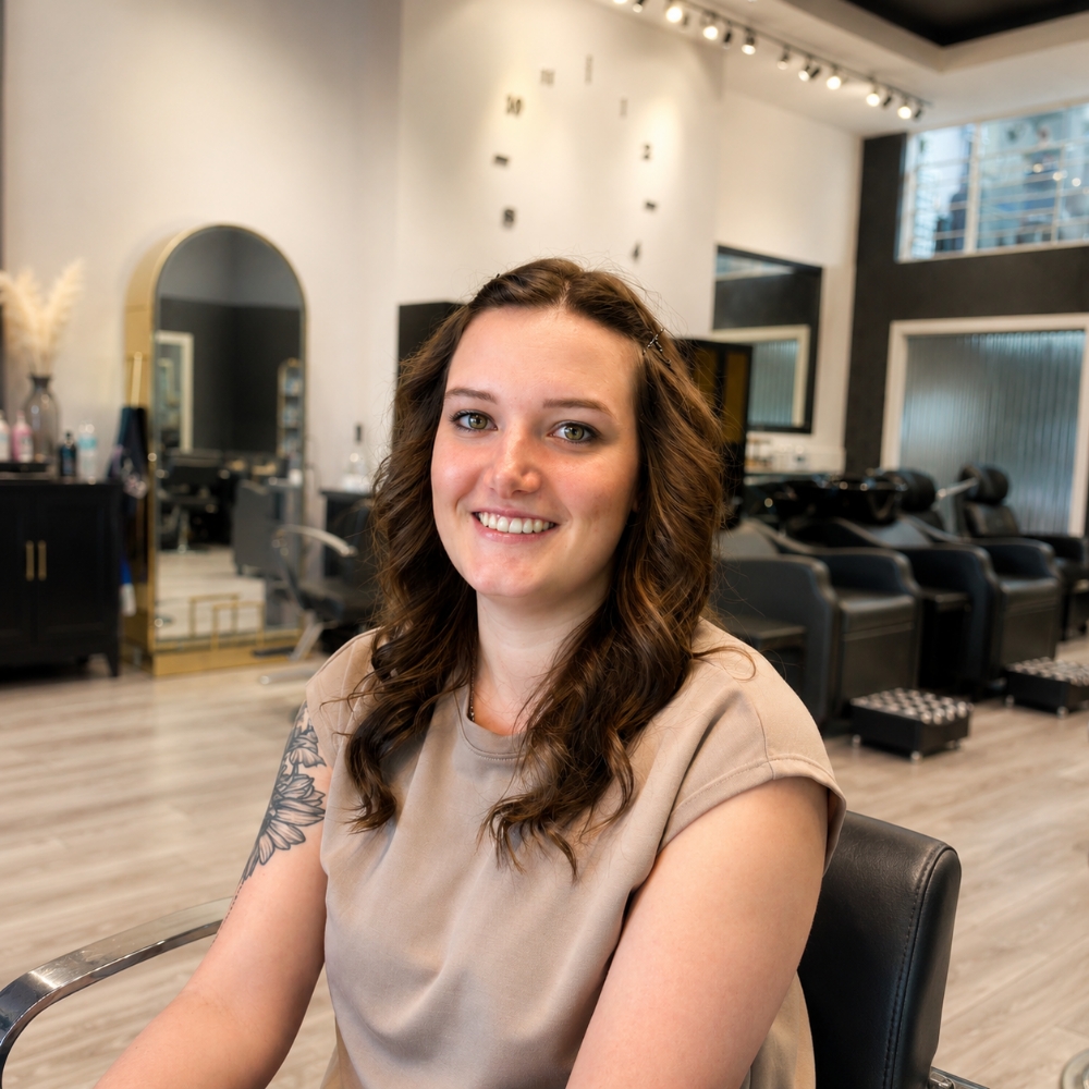 Haley VanWassehnova at Transcendence Salon & MedSpa in Columbus, NE