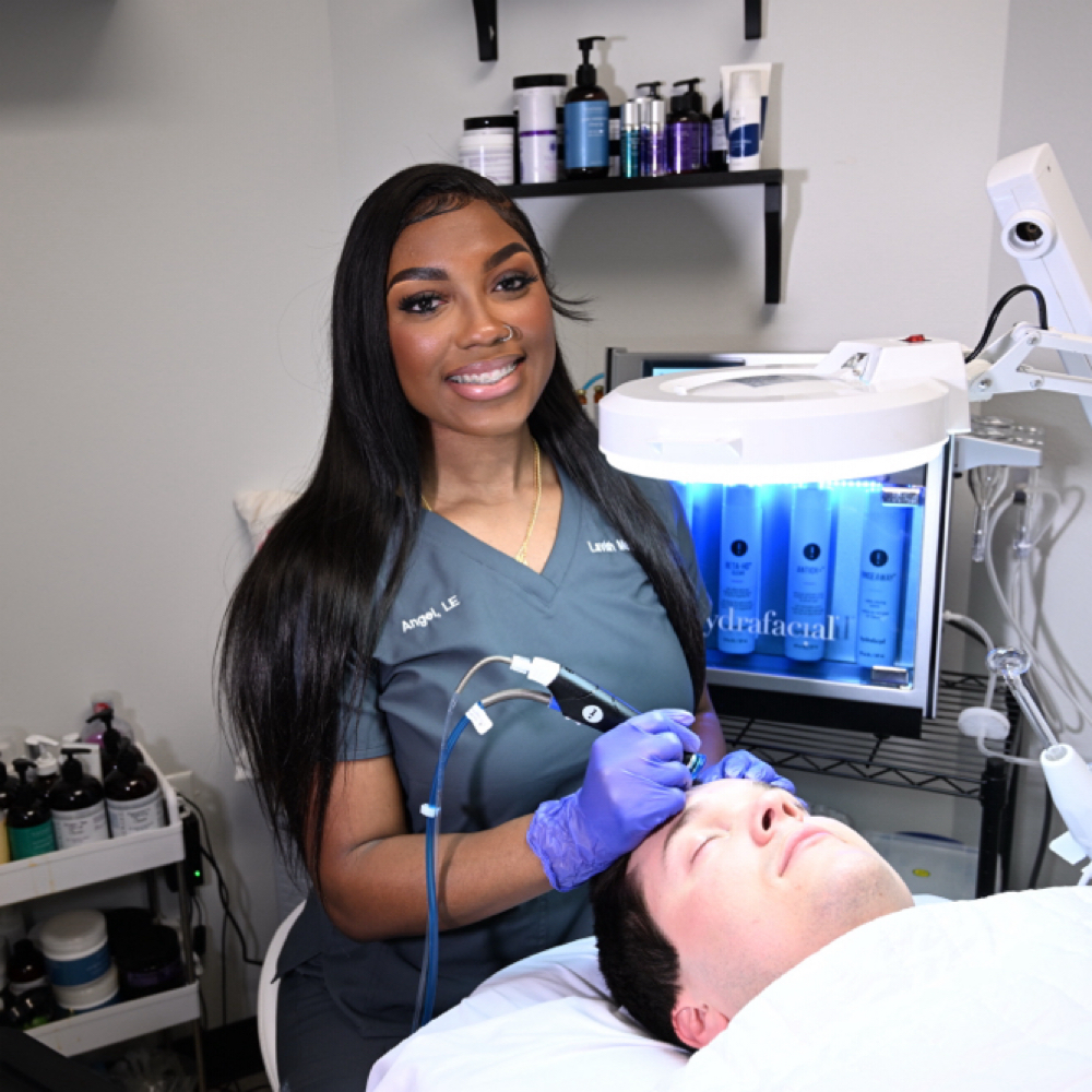 Angel Hansard at Lavish Me Spa in Toledo, OH