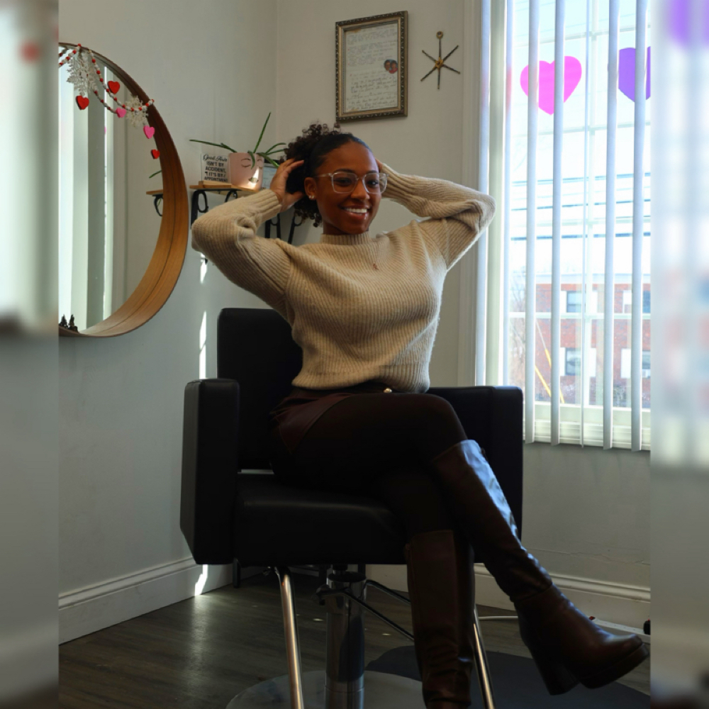 Shanice Wilson at Savy Styles in Middletown, CT