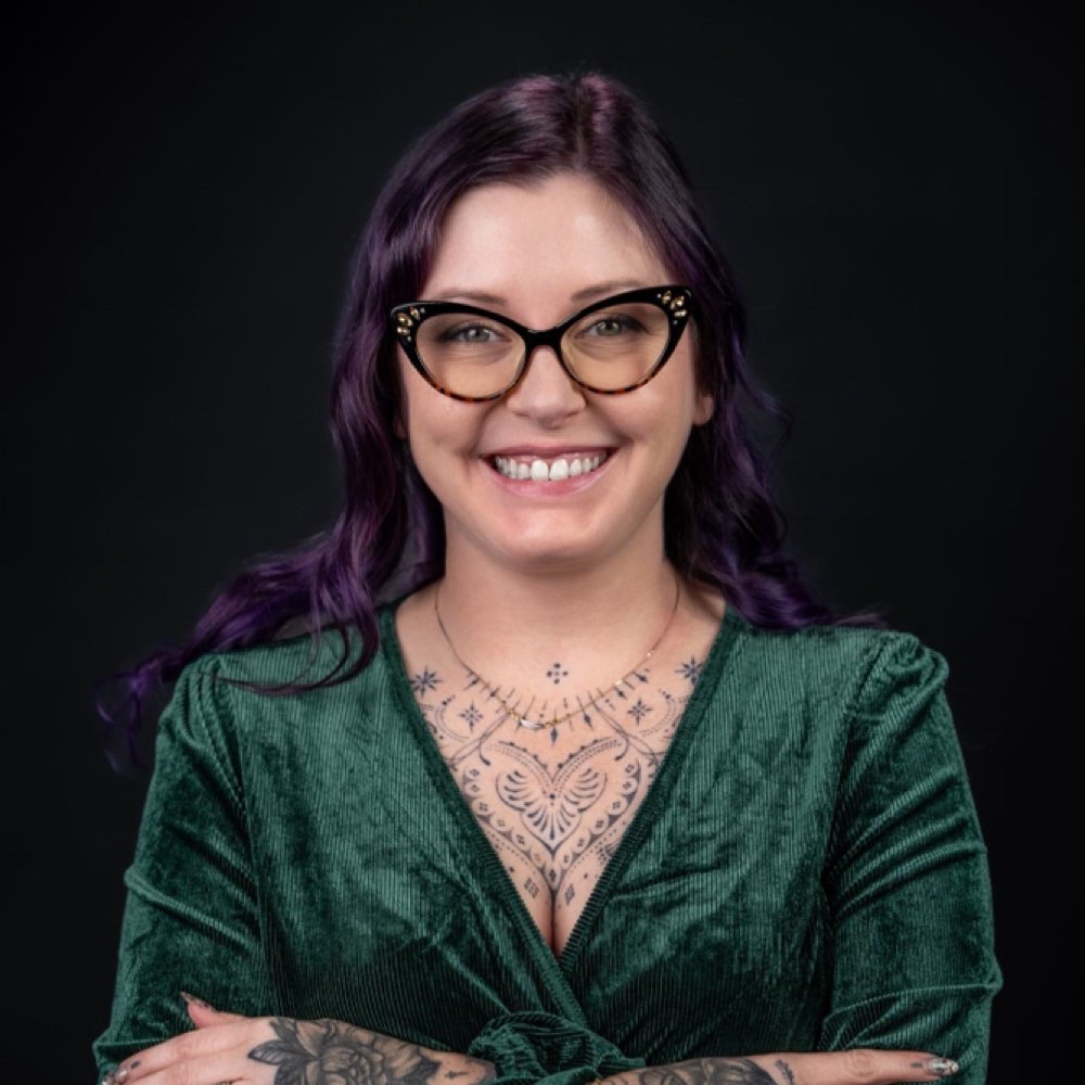 Cora Weisenberger at Under the Magnolia Tattoo in Lindale, TX