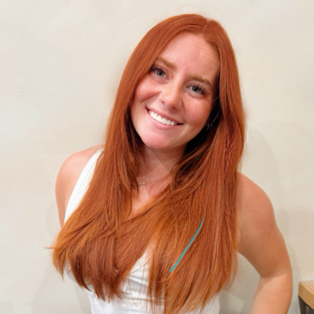 Caroline Marek at Living Color Salon in Beaufort, SC