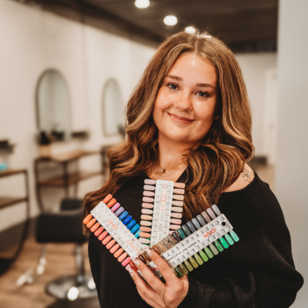 Allie Gibson at Blackbird & Co. Hair Studio in Harrison, OH