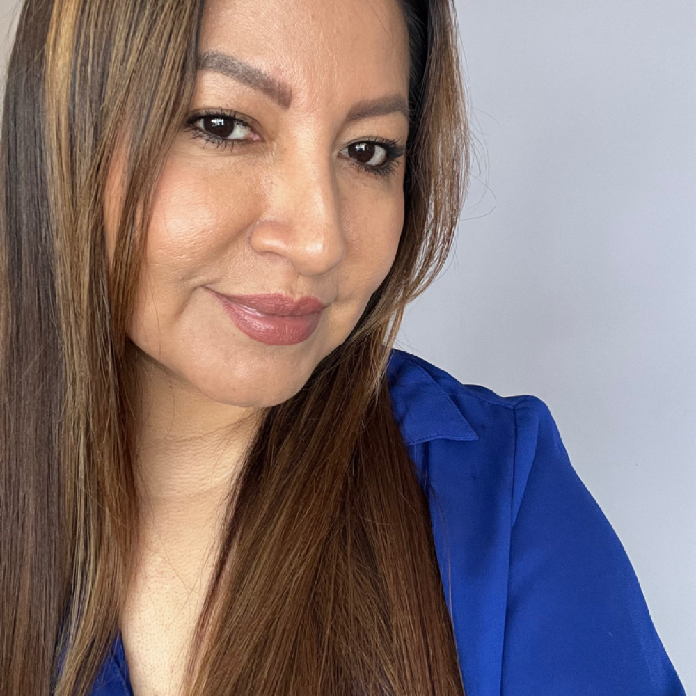 Marian Castillo at Golden Scissor Total Care Hair Salon. in Peekskill, NY