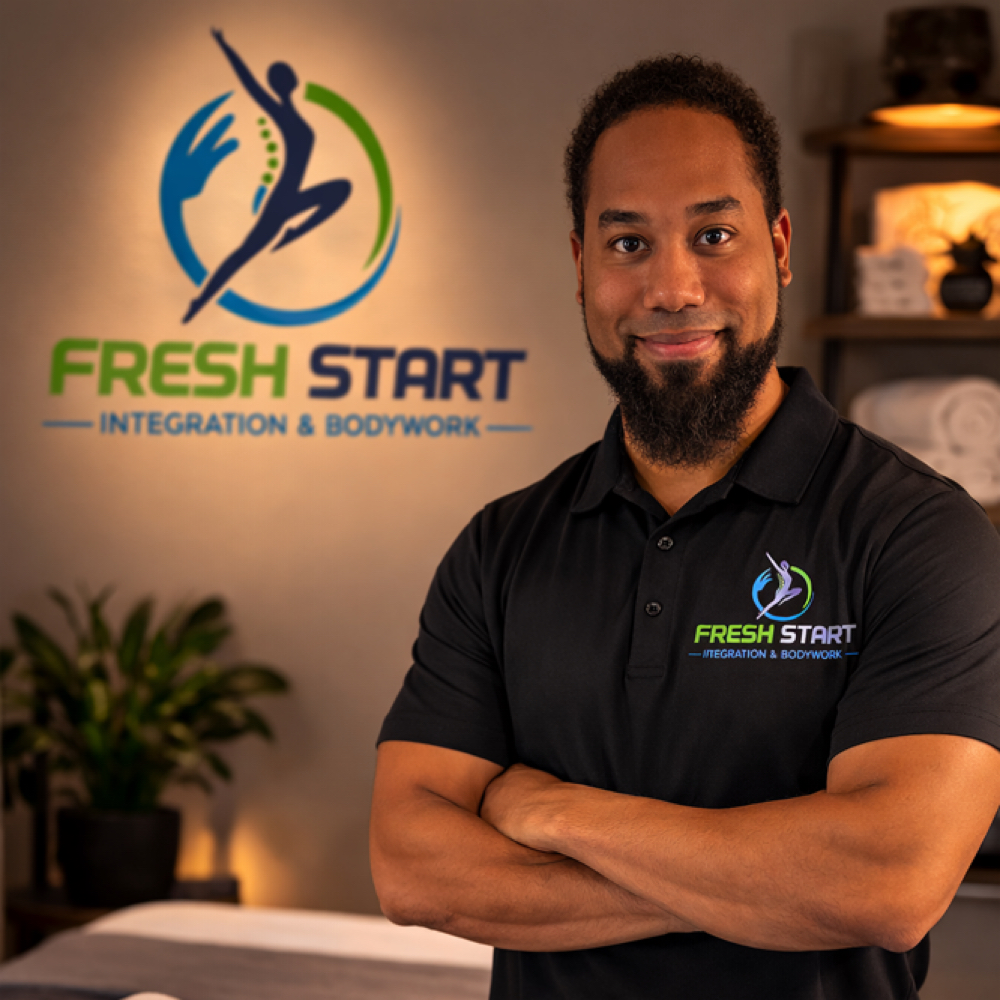 Daniel Ozoria at Fresh Start Massage & Bodywork in Silver Spring, MD