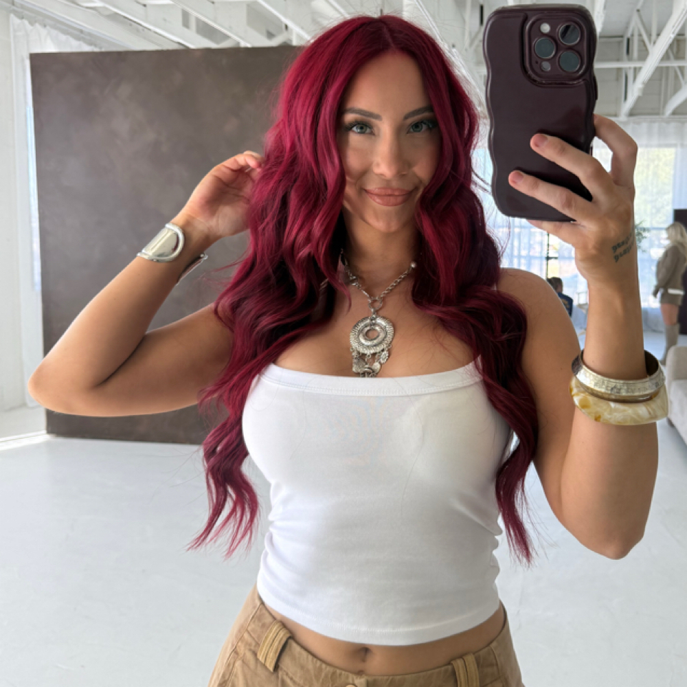 Mariel Guzma at The Bottle Blonde Salon in Prescott Valley, AZ
