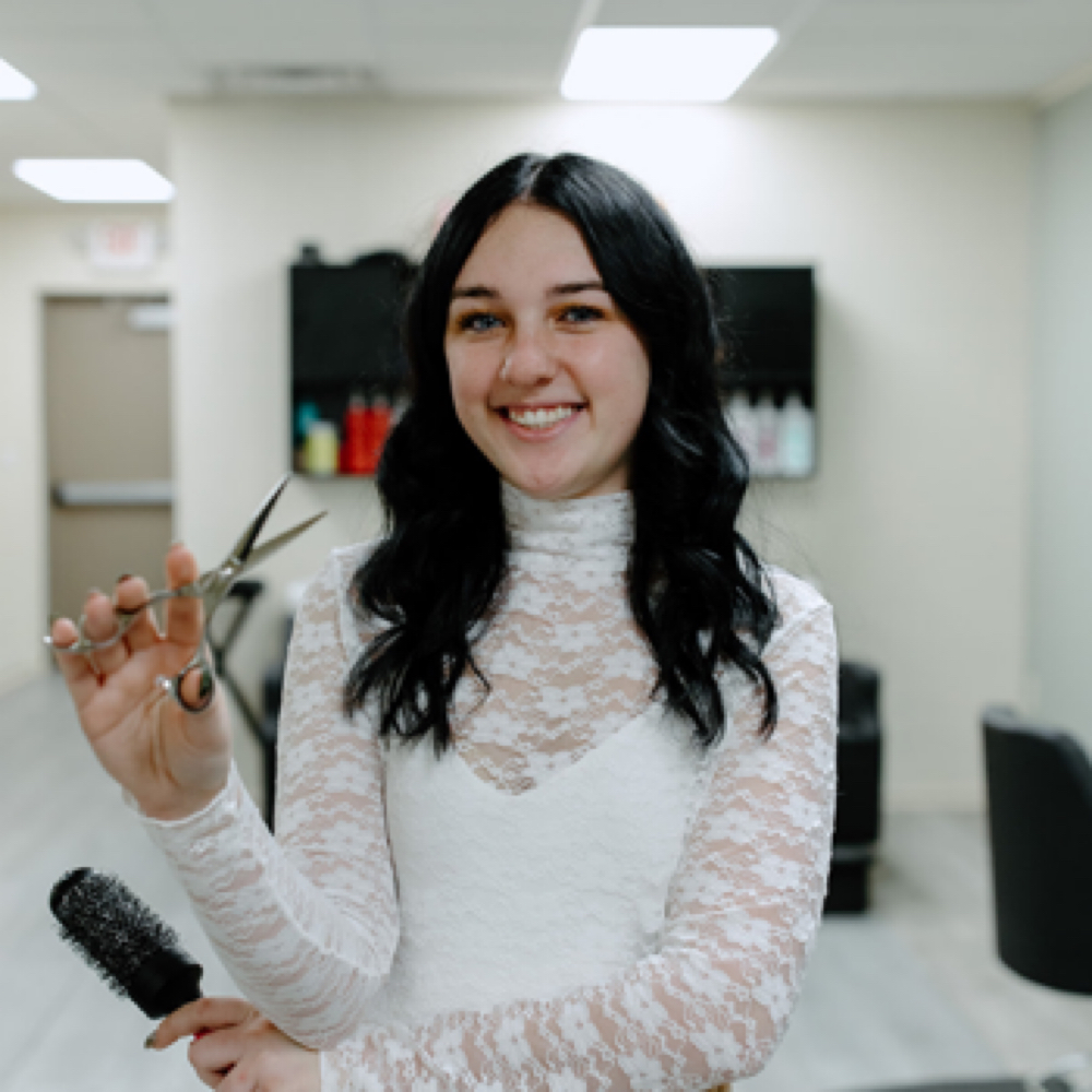 Adriana Angelo at Emma Marie’s Salon in Connellsville, PA