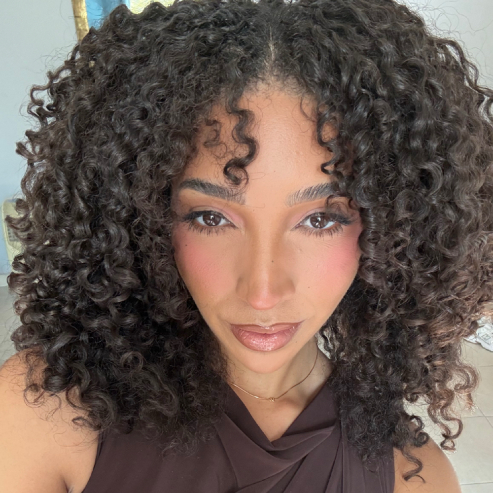 Breana Otey at Séble Curl Studio in Upland, CA