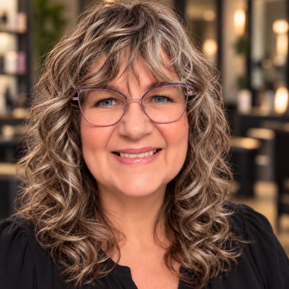 Sherry Cassel at Straight Up Curls in Citrus Heights, CA