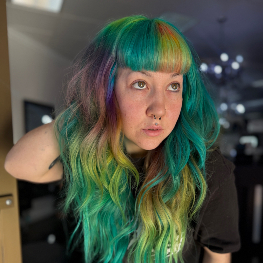 Audrey Islas at Alkali Salon in Santa Ana, CA