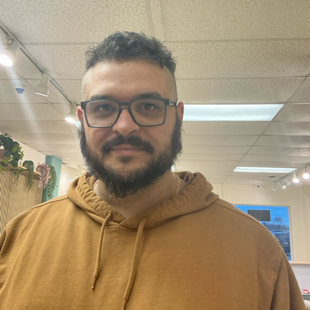 Jonathan Bosse at Jacky’s Nail Studio in Portage, IN