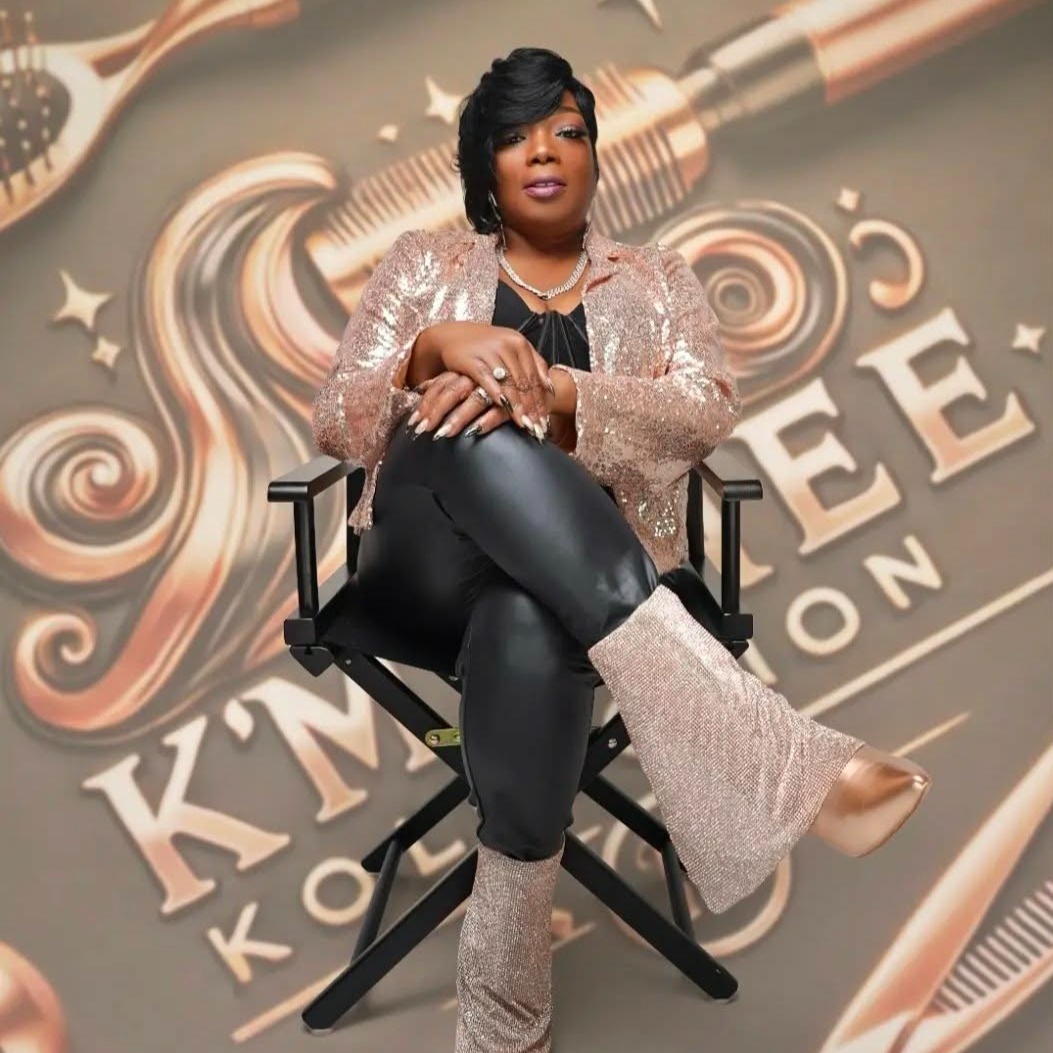 Kornellea Finley-Washington at Spectacula Hair Studios in Marietta, GA