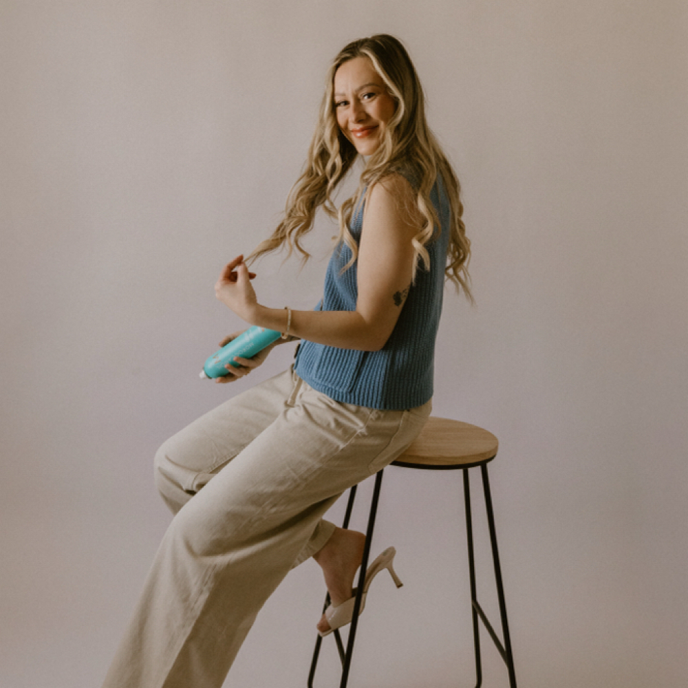 Rachel Maltais at Radiant hair studio in Waretown, NJ
