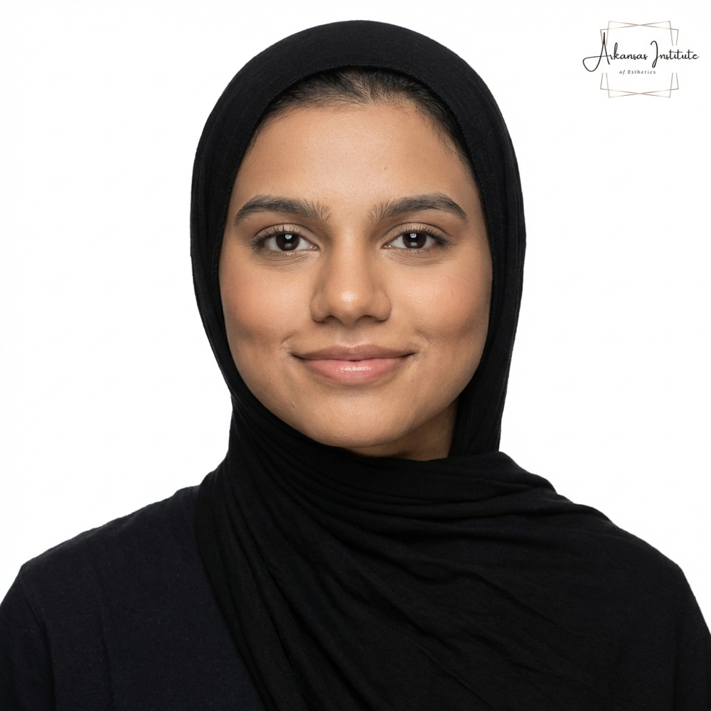 Manahil Waseem at Arkansas Institute of Esthetics in Little Rock, AR
