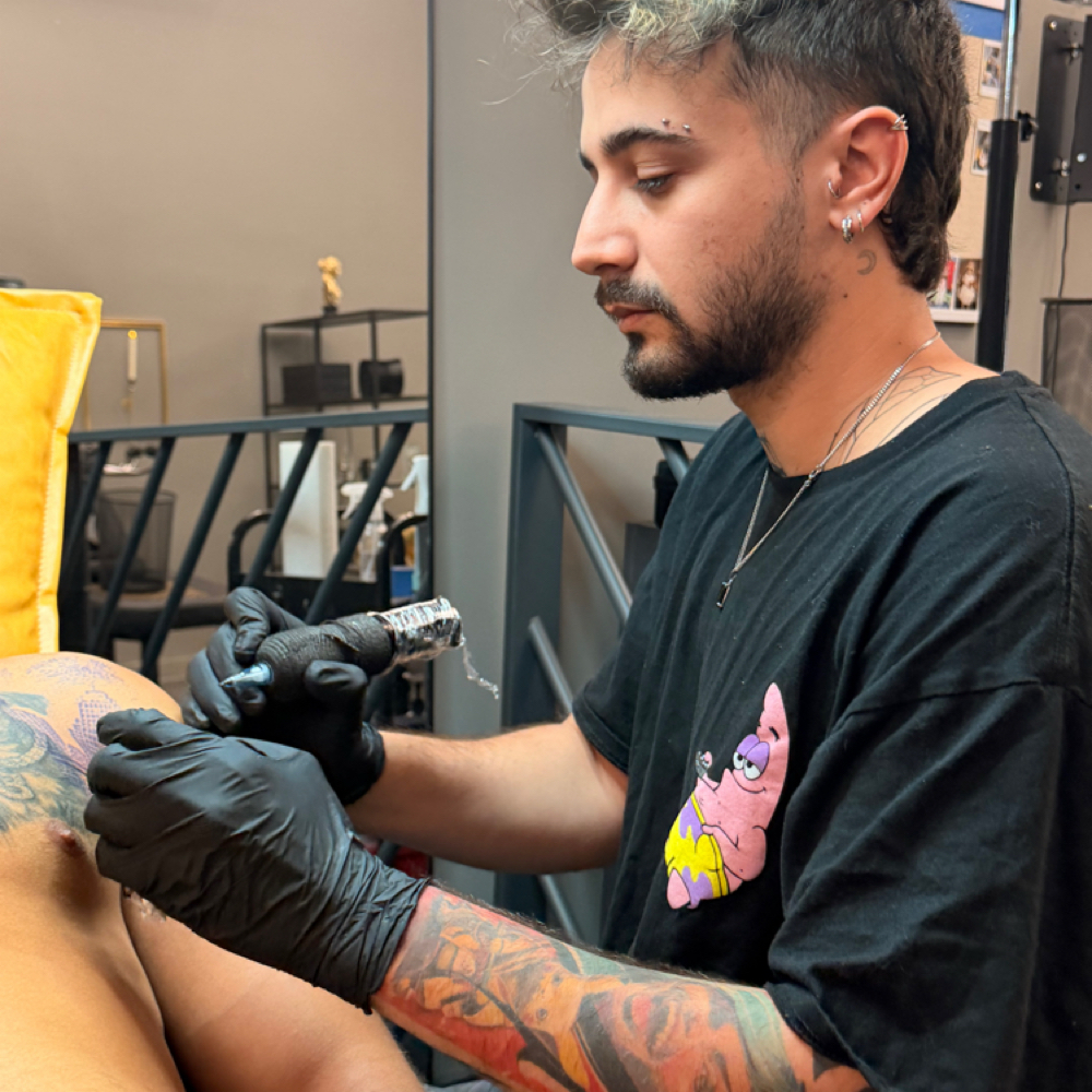 Onur Beysir at Courtney Elizabeth Cosmetology in Riverside Ca, CA
