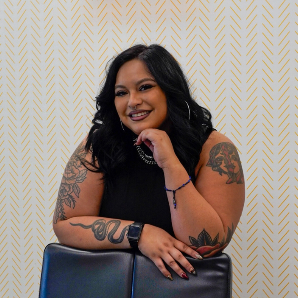 Jessi Kuykendall at Ride or Dye Hair Collective in Naperville, IL