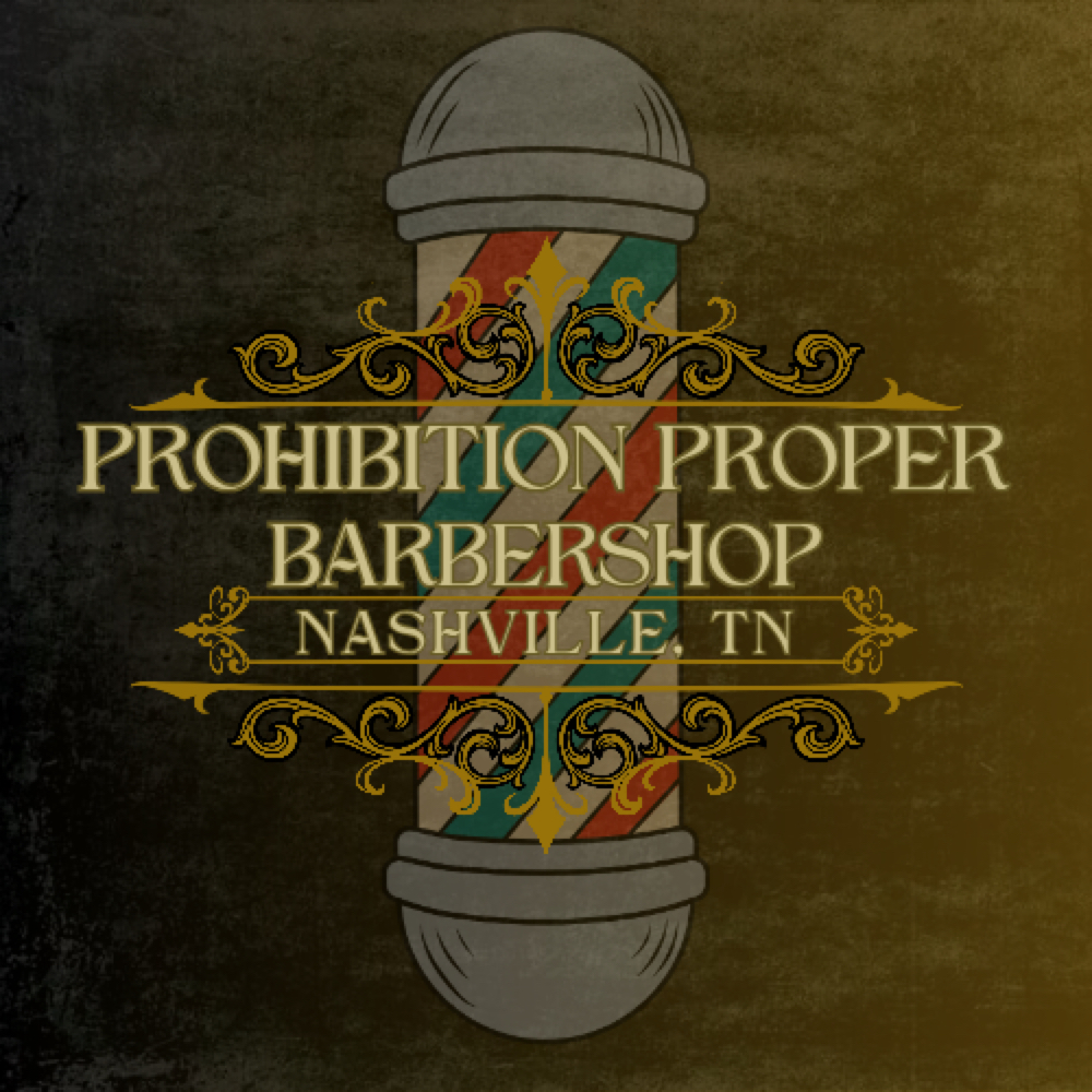 JD . at Prohibition Proper Barbershop in Nashville, TN