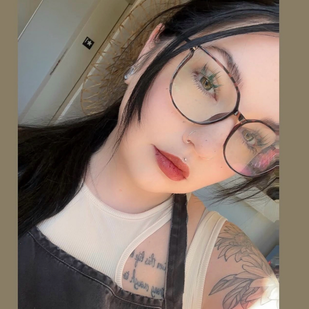 Felicia Saniuk at Salty Roots studio in Yarmouth Port, MA
