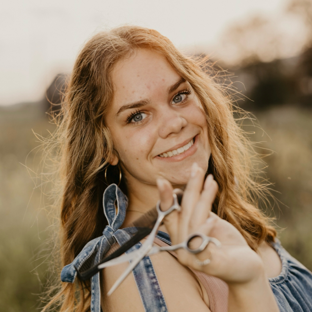 Gianna Homan at T.J.‘s Family Haircare in State College, PA