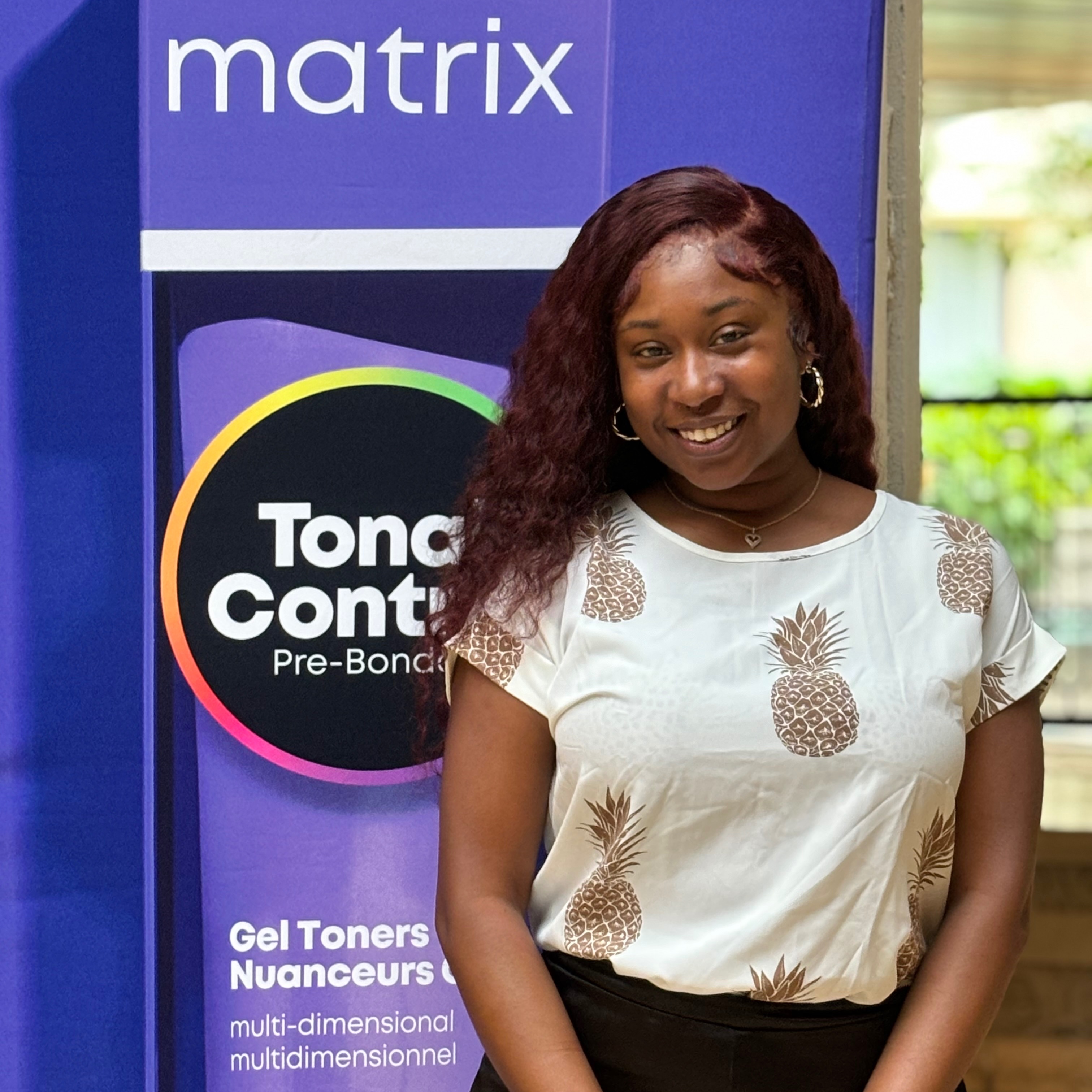 Trinity Collins at Xclusive Styles Salon & Spa in Greenacres, FL