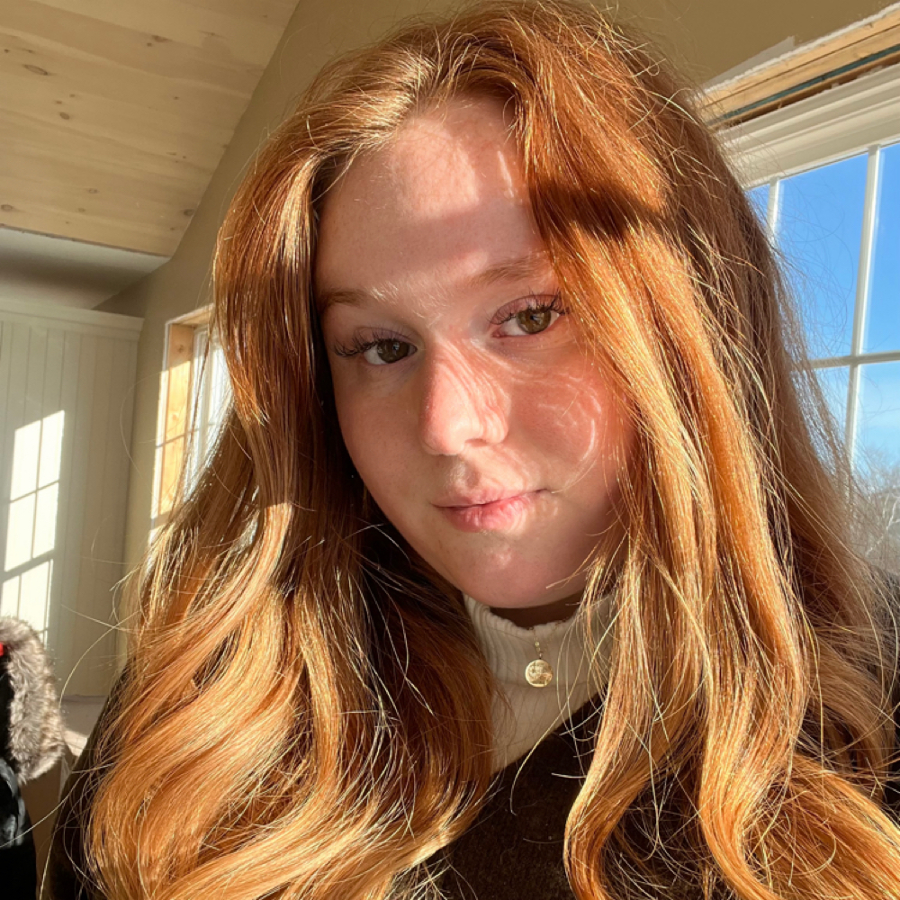 Hailey DiStefano at Root 2 Salon in Wilton, ME