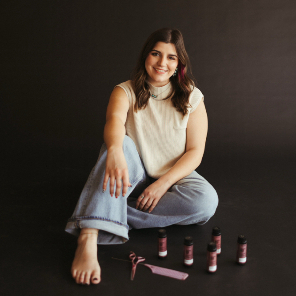 Mackenzie Smith at The Cattleman's Wife Salon & Co. in Valley Mills, TX