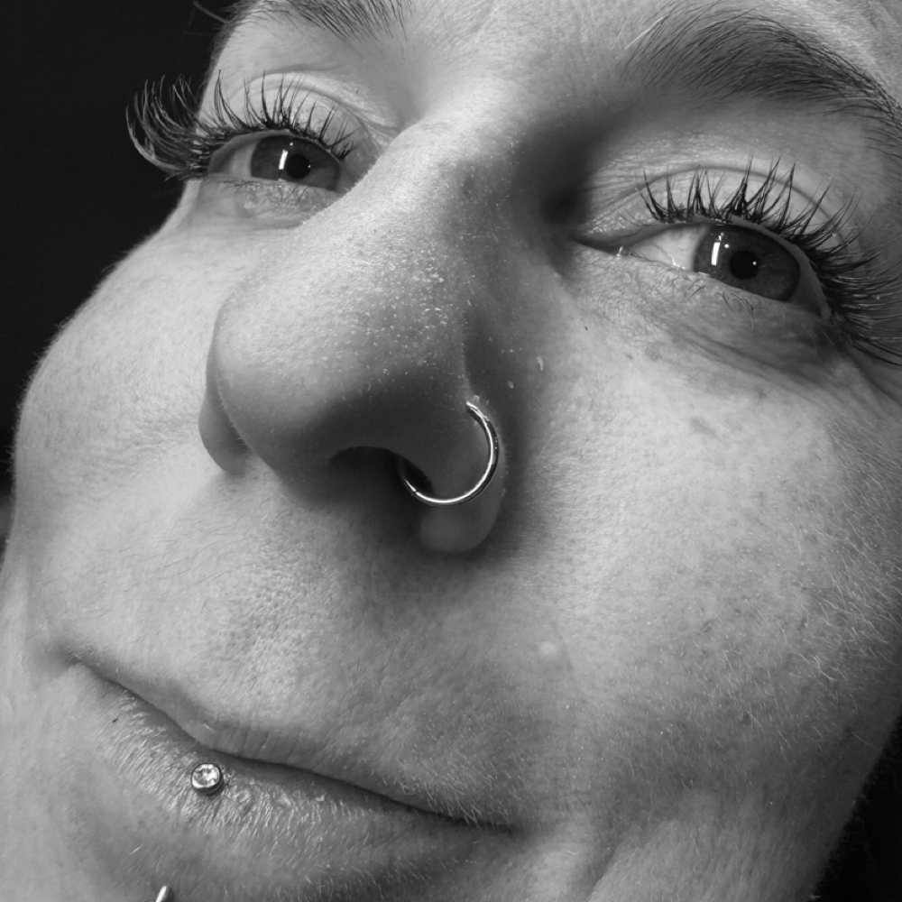 Amy Cox at Anthem Piercing & Tattoo in North Salt Lake, UT